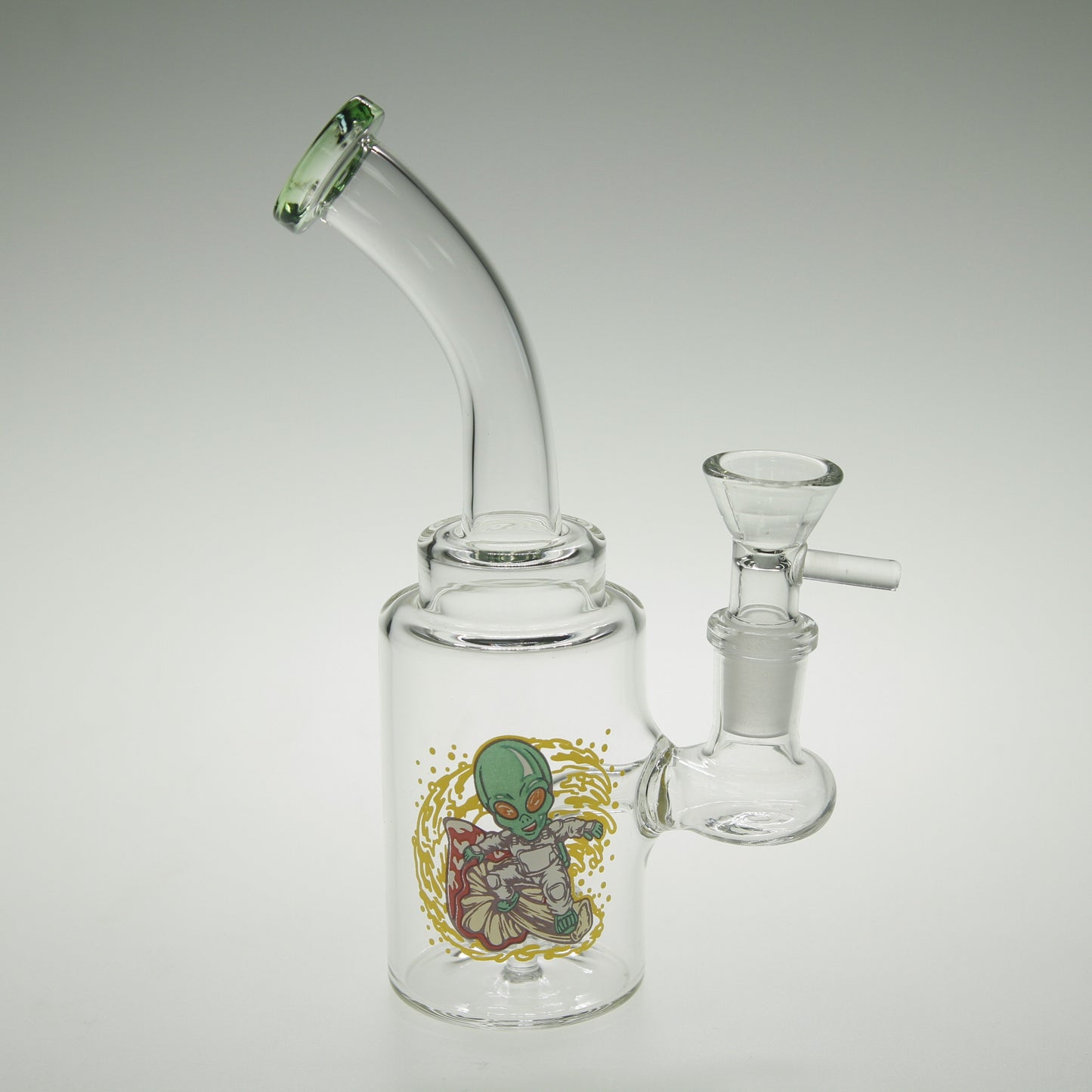 1pc 6.6" Bucket Glass Water Pipe with Percolator