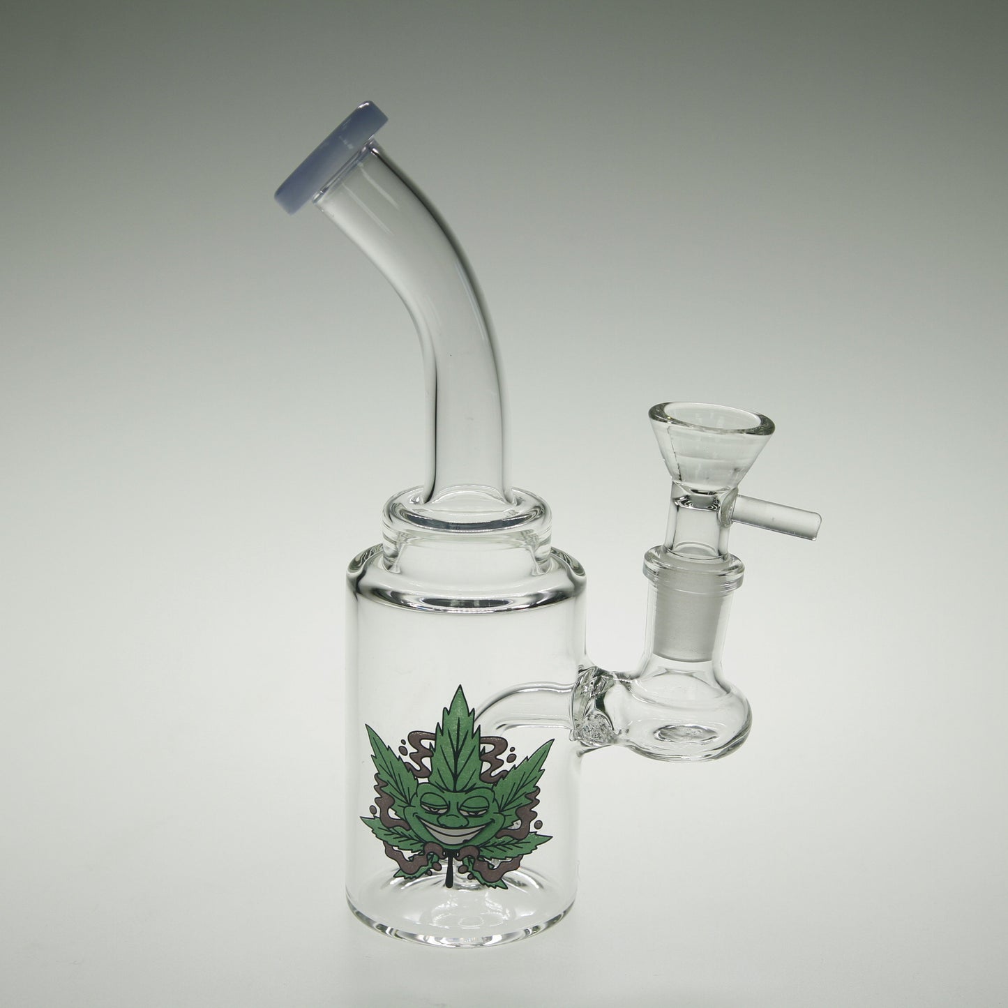 1pc 6.6" Bucket Glass Water Pipe with Percolator