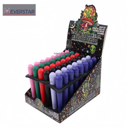 Alien Lid Plastic Cone Container-48pcs/Display Box