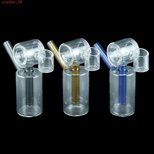 1pc Donut Cylinder Glass Rig with Banger 4.5"