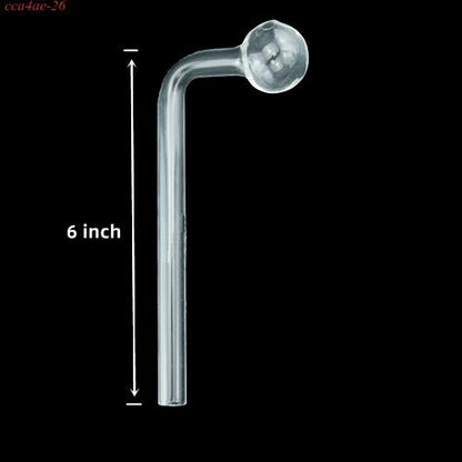 12 pcs Replacement Slide Pipe for Glass Bubblers 6”