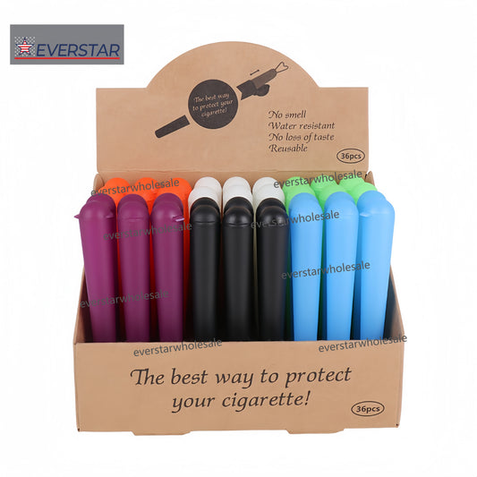 Plastic Pre Rolled Cigarette Cone Holder-36pcs/Display Box