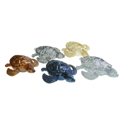 4.5" Iridescent  Sea Turtle Glass Hand Pipe-Random Color