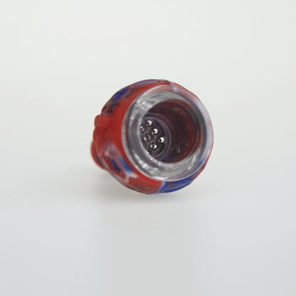14mm Silicone Bowl for Smoking Pipes -PACK OF 4