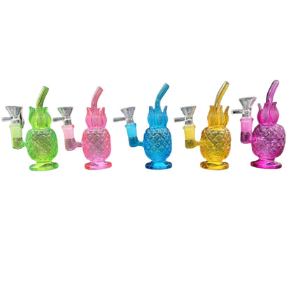 5.5 Inch Colored Pineapple Small Glass Water Pipe
