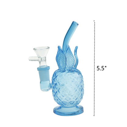 5.5 Inch Colored Pineapple Small Glass Water Pipe
