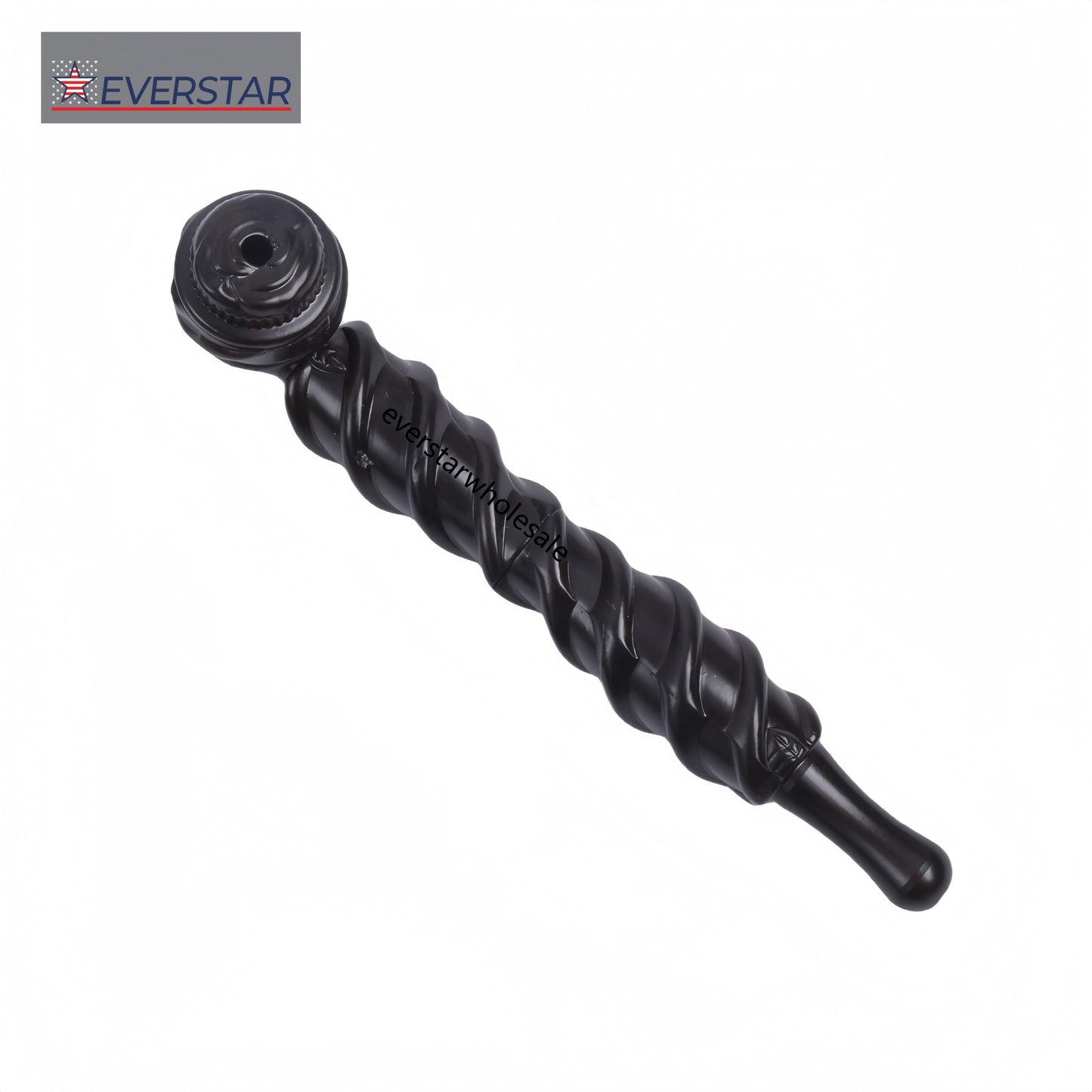 Metal Hand Pipe with Spiral Tube Color Mixed-10pcs/Gift Box